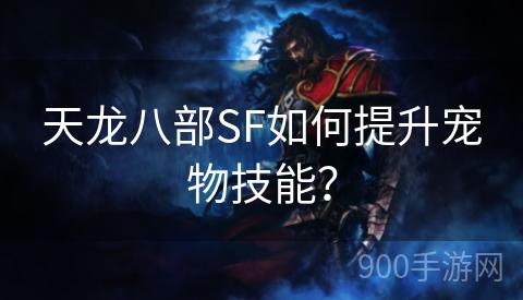 天龙八部SF如何提升宠物技能？