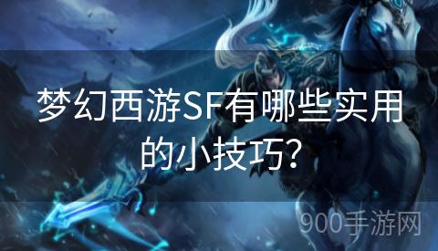 梦幻西游SF有哪些实用的小技巧？