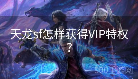 天龙sf怎样获得VIP特权？